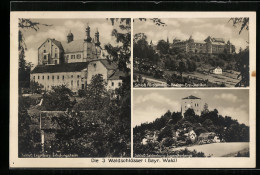 AK Engelburg, Schloss Mit Erholungsheim, Schloss Fürstenstein, Schloss Saldenburg  - Other & Unclassified