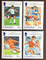 Gibraltar 1996 European Football MNH - Gibraltar