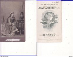 Romania,Rumanien,Roumanie   - Old Photo -CDV,  Cabinet Photo Schuller, Brasov, Kronstadt - Old (before 1900)