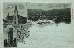 Gruss Aus Elberfeld - Litho - Wuppertal