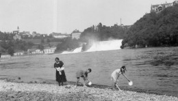 Photographie Vintage Photo Snapshot Suisse Schaffhouse - Lieux