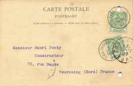 E624 Entier Postal Le Petit Journal Du Brasseur Bruxelles - Tarjetas Precursoras