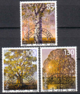 2009 Zu 1308-10 / Mi 2103-05 / YT 2032-34 Botanique Arbres Obl. - Gebraucht