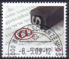 2009 Zu 1311 / Mi 2106 / YT 2035 Imprimerie Obl. - Used Stamps