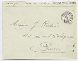 FRANCE LETTRE TRESOR ET POSTES 27 MAI 15 *126* + GRIFFE SECTEUR POSTAL N° 126 - Oorlog 1914-18