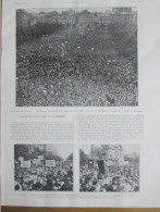 1922 Manifestation BERLIN COLOGNE  TAUENTZIENSTRASSE Place NEUMARKT PLATZE  FUNERAILES RATHENAU - Unclassified