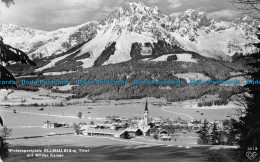 R156139 Wintersportplatz Ellmau 812 M. Tirol Mit Wilden Kaiser. Alfred Grundler. - World