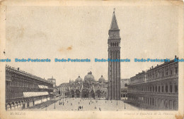 R156159 Venezia. Piazza E Basilica Di S. Marco. Cesare Capello - World