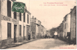 FR66 RIA - Labouche 578 - Route De Prades - Café Grau - Attelage - Cachet Perlé Ria Verso - Animée - Belle - Sonstige & Ohne Zuordnung
