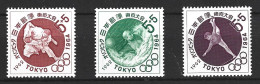 JAPON. N°713-5 De 1962. J.O. De Tokyo. - Summer 1964: Tokyo