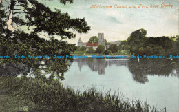 R156587 Melbourne Church And Pool Near Derby. Valentine. 1906 - World