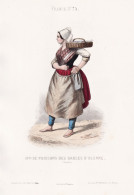 M.de De Poissons Des Sables D'Olonne - Fish Seller Sables-d’Olonne Pays De La Loire / France Frankreich / Co - Prints & Engravings