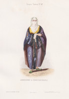 Armenienne A Constantinople - Armenian Woman Armenien Armenia / Istanbul / Costume Tracht Costumes Trachten - Estampes & Gravures