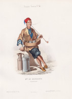 M. De Boissons (Constantinople) - Beverage Seller Getränkeverkäufer / Istanbul Turkey Türkei Ottoman Empire - Stiche & Gravuren