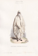 Moresque, Costume De Ville - Algerian Woman / Algeria Algerien Algérie / Costume Tracht Costumes Trachten - Estampes & Gravures