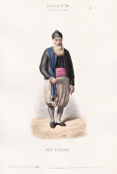 Juif D'Alger - Jewish Man Jude Jews Juden Judaica / Algeria Algerien Algérie / Costume Tracht Costumes Tracht - Estampas & Grabados