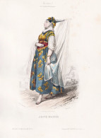 Juivee Mariee - Judin Jewish Woman Juden Jews Judaica / Algeria Algerien / Costume Tracht Costumes Trachten - Prints & Engravings
