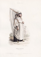 Juive D'Alger - Jewish Woman Judin Jews Juden Judaica / Algeria Algerien Algérie / Costume Tracht Costumes Tr - Estampes & Gravures