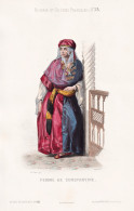 Femme De Constantine - Constantine Algerian Woman / Algeria Algerien Algérie / Costume Tracht Costumes Tracht - Estampes & Gravures