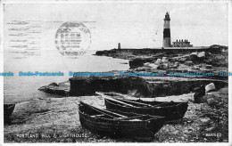 R156178 Portland Bill And Lighthouse. Valentine. Silveresque. 1946 - World