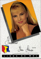 CPA Schauspielerin Linda De Mol, Portrait, RTL, Autogramm - Acteurs