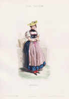 Bernoise - Kanton Bern Suisse Schweiz Switzerland / Costume Tracht Costumes Trachten - Prints & Engravings