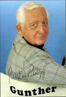CPA Schauspieler Gunther Philipp, Portrait, Autogramm - Schauspieler