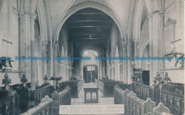 R156199 St. Marys Church. Minster Looking West From Chancel - World