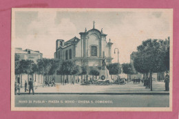 Ruvo Di Puglia. Piazza G.Bovio. Chiesa San Domenico- Small Size, Divided Back, New, Ed. G.Arcadite.Cartoleria N°11493, - Altri & Non Classificati