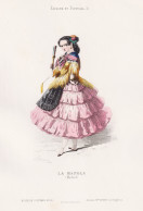 La Manola (Madrid) - Espana Spain Spanien Espagne / Costume Tracht Costumes Trachten - Prints & Engravings