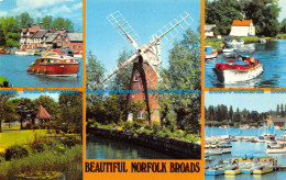 R156215 Beautiful Norfolk Broads. Multi View. Photo Precision - World