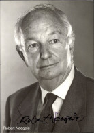 CPA Schauspieler Robert Naegele, Portrait, Autogramm - Actores