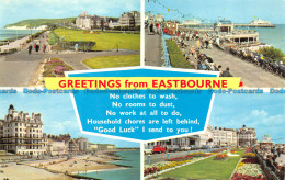 R156241 Greetings From Eastbourne. Multi View. Dennis - World
