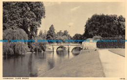 R156247 Cambridge. Clare Bridge. Photochrom. No V5105 - World