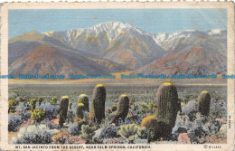 R156667 Mt. San Jacinto From The Desert Near Palm Springs. California. H. Willar - Monde