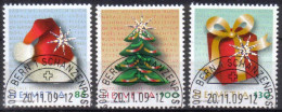 2009 Zu 1330-32 / Mi 2127-29 / YT 2058-60 Noël Obl. - Gebruikt