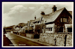 Ref 1654 - Real Photo Postcard - Houses Dunreggan Moniaive - Dumfries & Galloway Scotland - Dumfriesshire