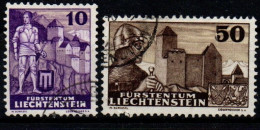 1937 - Liechtenstein 135/36 Ordinaria   ++++++++ - Usati