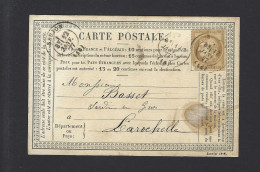 CARTE FRANCE N° 55 SAUJON 1877 - 1877-1920: Semi Modern Period