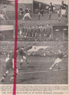 Voetbal Fooball Interland Belgique X Hollande - Orig. Knipsel Coupure Tijdschrift Magazine - 1937 - Unclassified