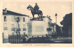 FR66 RIVESALTES - Brun - Monument Maréchal JOFFRE - Belle - Rivesaltes