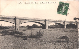 FR66 RIVESALTES - Brun 1051 - Le Pont Du Chemin De Fer - Belle - Rivesaltes