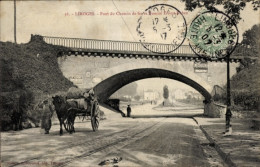 CPA Limoges Haute Vienne, Pont Du Chemin, Avenue - Other & Unclassified