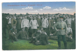 RUS 21 - 13255 WW I Russian Prisoners, Russia - Old Postcard, CENSOR - Used - 1915 - Rusia