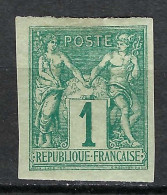 FRANCE Colonies Emissions Générales Ca.1877-79: Le Y&T 24 Neuf(*) - Cérès