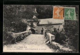 CPA Corrèze, Pont Et Chapelle De N.-D. De Salut  - Altri & Non Classificati