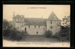 CPA Beaulieu, Ruines Du Château D`Estresse  - Other & Unclassified