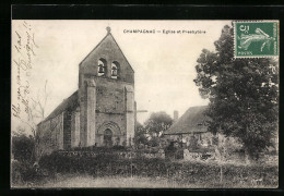 CPA Champagnac, Eglise Et Presbytère  - Sonstige & Ohne Zuordnung