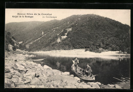 CPA Combenègre, Vue Générale & Gorges De La Dordogne  - Other & Unclassified