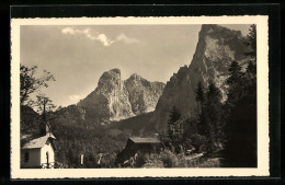 AK Hinterbärenbad Bei Kufstein Im Kaisertal, An Der Kleinen Kapelle  - Otros & Sin Clasificación